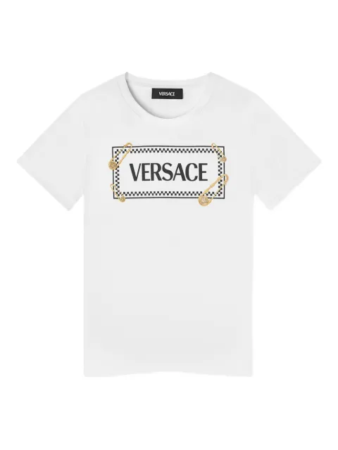 Versace Kids logo-printed T-shirt