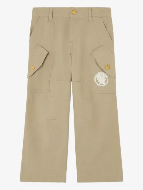 Versace Kids Pantaloni con tasca cargo