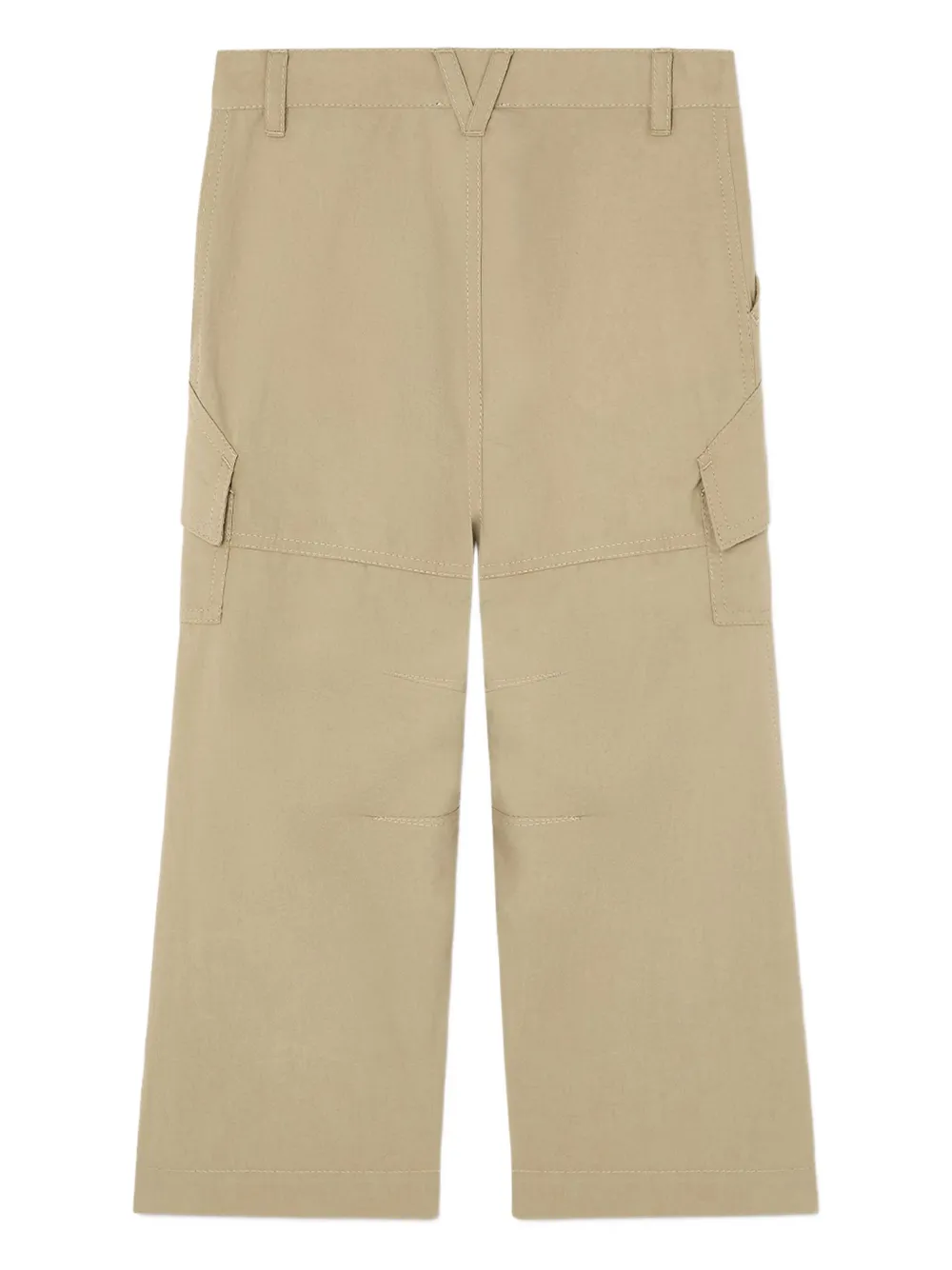 Versace Kids Broek met cargozak Bruin