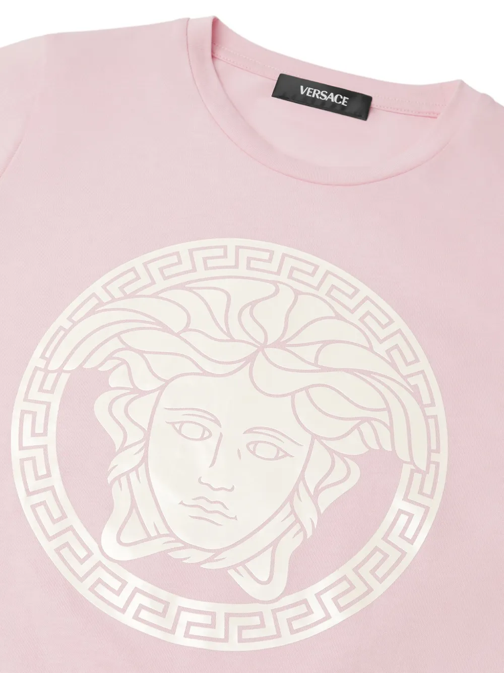Versace Kids T-shirt met Medusa-logo Roze