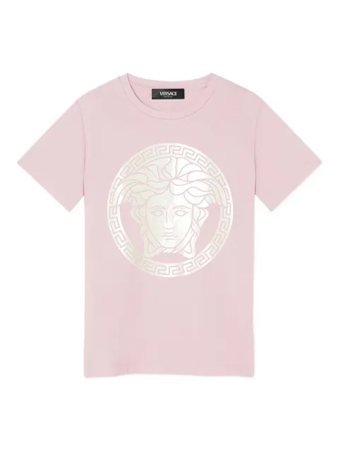 Versace Kids playera con logo Medusa