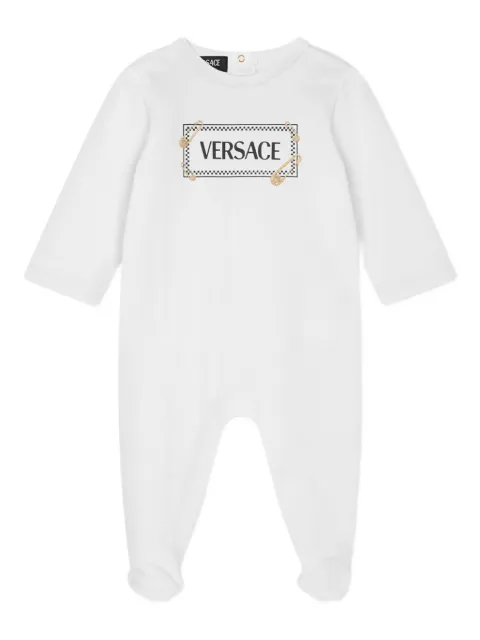 Versace Kids pyjama à logo imprimé