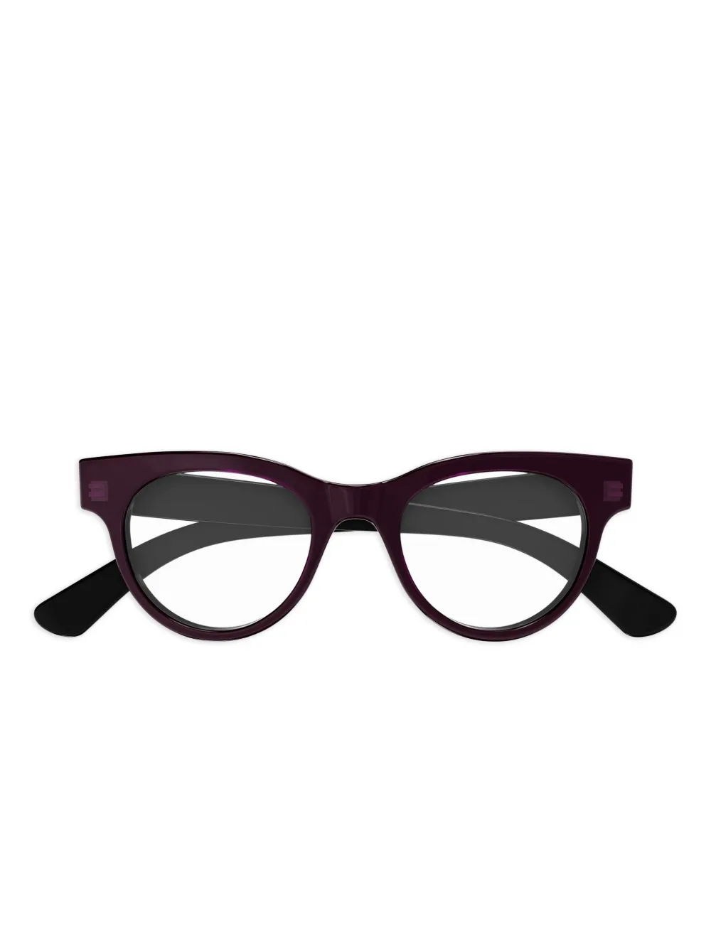 Gucci Eyewear occhiali tondi - Nero