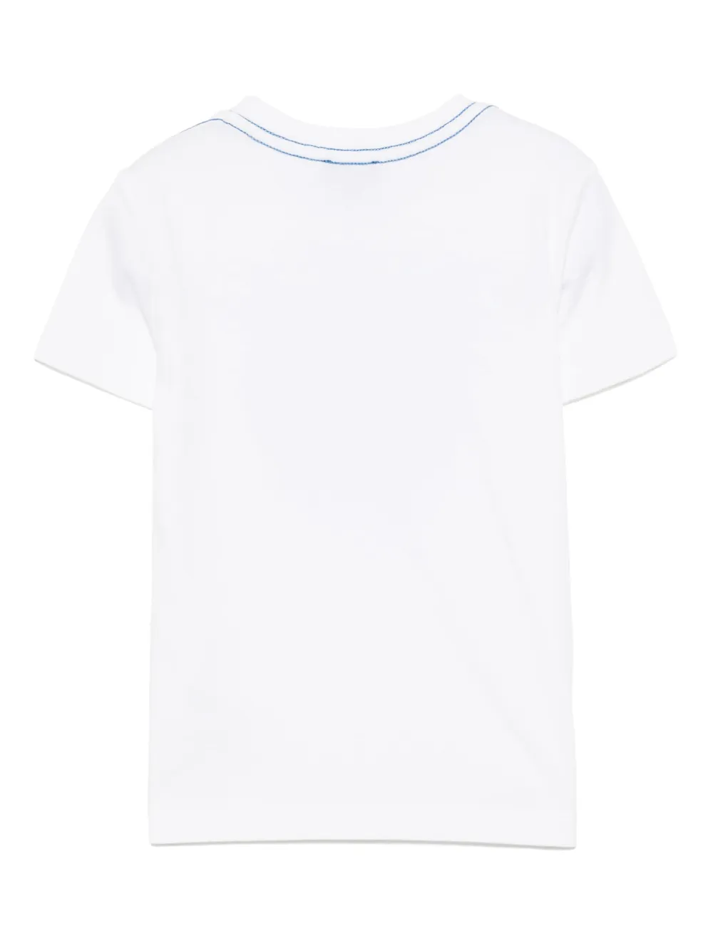 Paul Smith Junior T-shirt met grafische print Wit