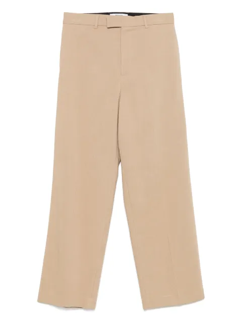 MSGM logo-tag trousers