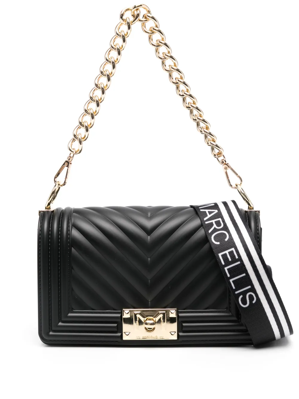 Marc Ellis Bolsa tote com efeito matelassê | Preto | Image 1