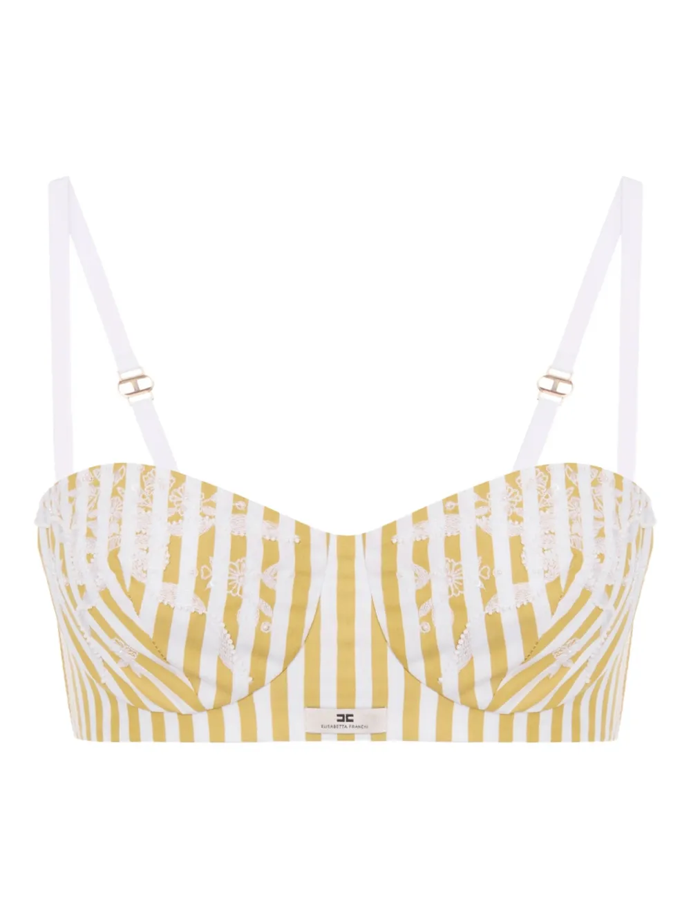 striped bra