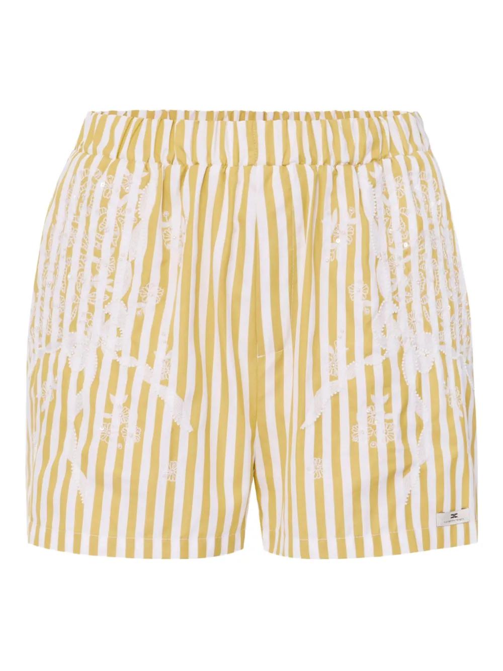 Elisabetta Franchi bermudas popelina | blanco | Image 1