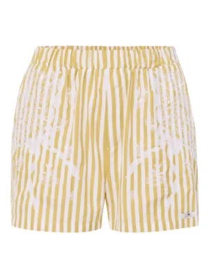 ショートパンツ ELISABETTA FRANCHI Celana striped cotton shorts BIANCO Celana striped cotton shorts ELISABETTA FRANCHI - Nugnes1920