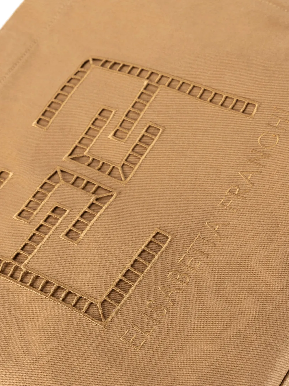 ELISABETTA FRANCHI BRODERIE-ANGLAISE TOTE BAG