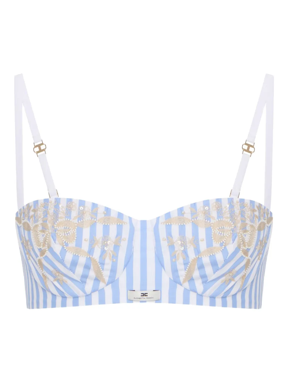 striped bra