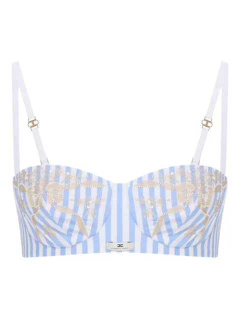 Elisabetta Franchi striped bra