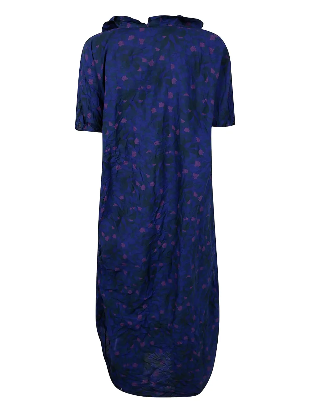 Daniela Gregis floral-print midi dress - Blauw