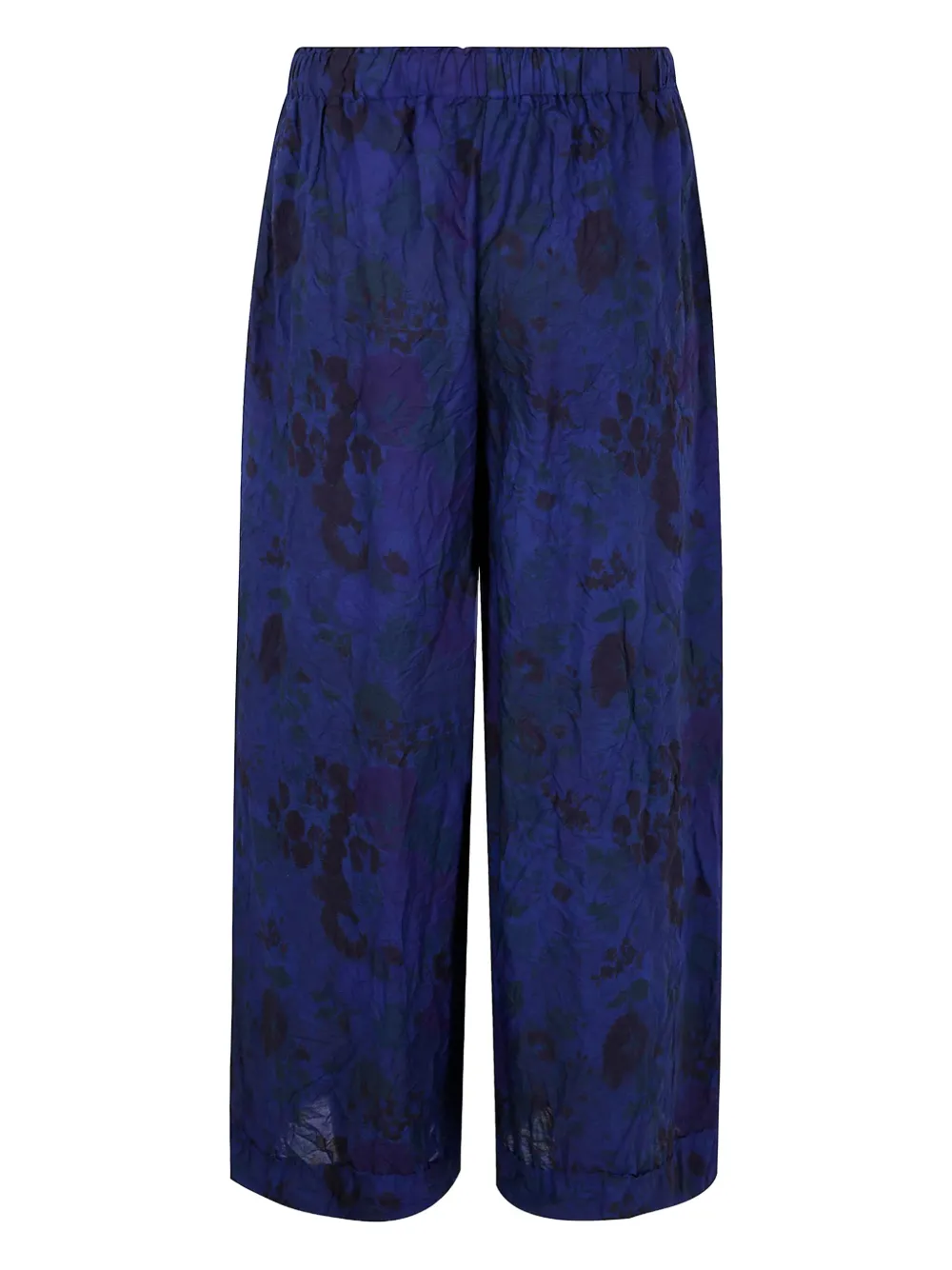 Daniela Gregis floral-print trousers - Blauw