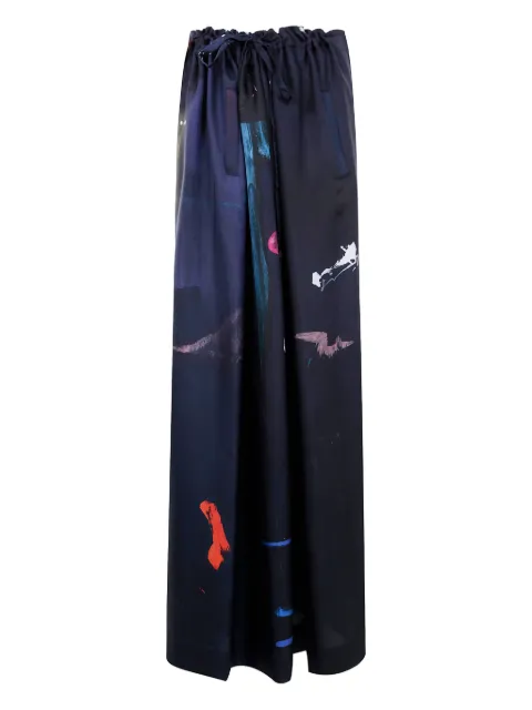 Daniela Gregis printed trousers