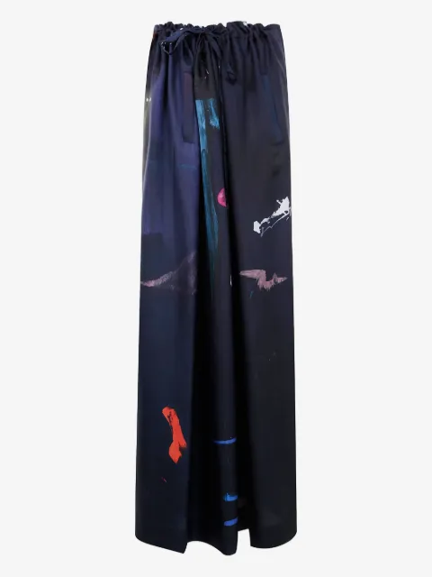 Daniela Gregis pantalones estampados
