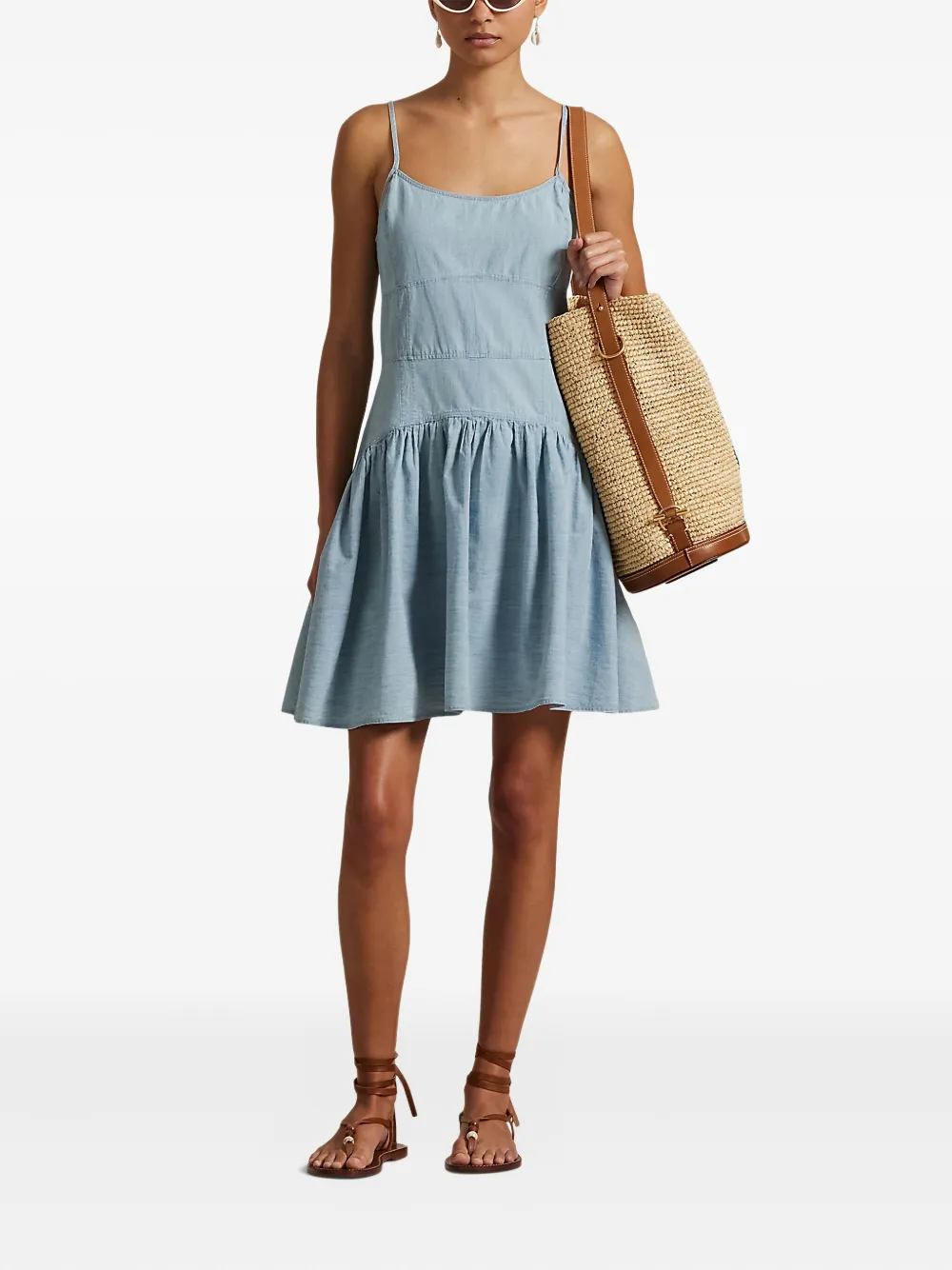 Polo Ralph Lauren Mouwloze jurk - Blauw