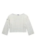 Polo Ralph Lauren striped long-sleeve top - White