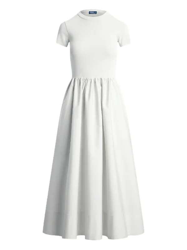 ワンピース POLO RALPH LAUREN Woman Dress White 211959122 001 POLO RALPH LAUREN Woman Dress White 211959122 001 (POLO
