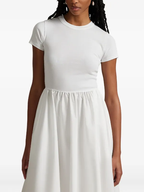 Polo Ralph Lauren Cotton Dress | White | FARFETCH