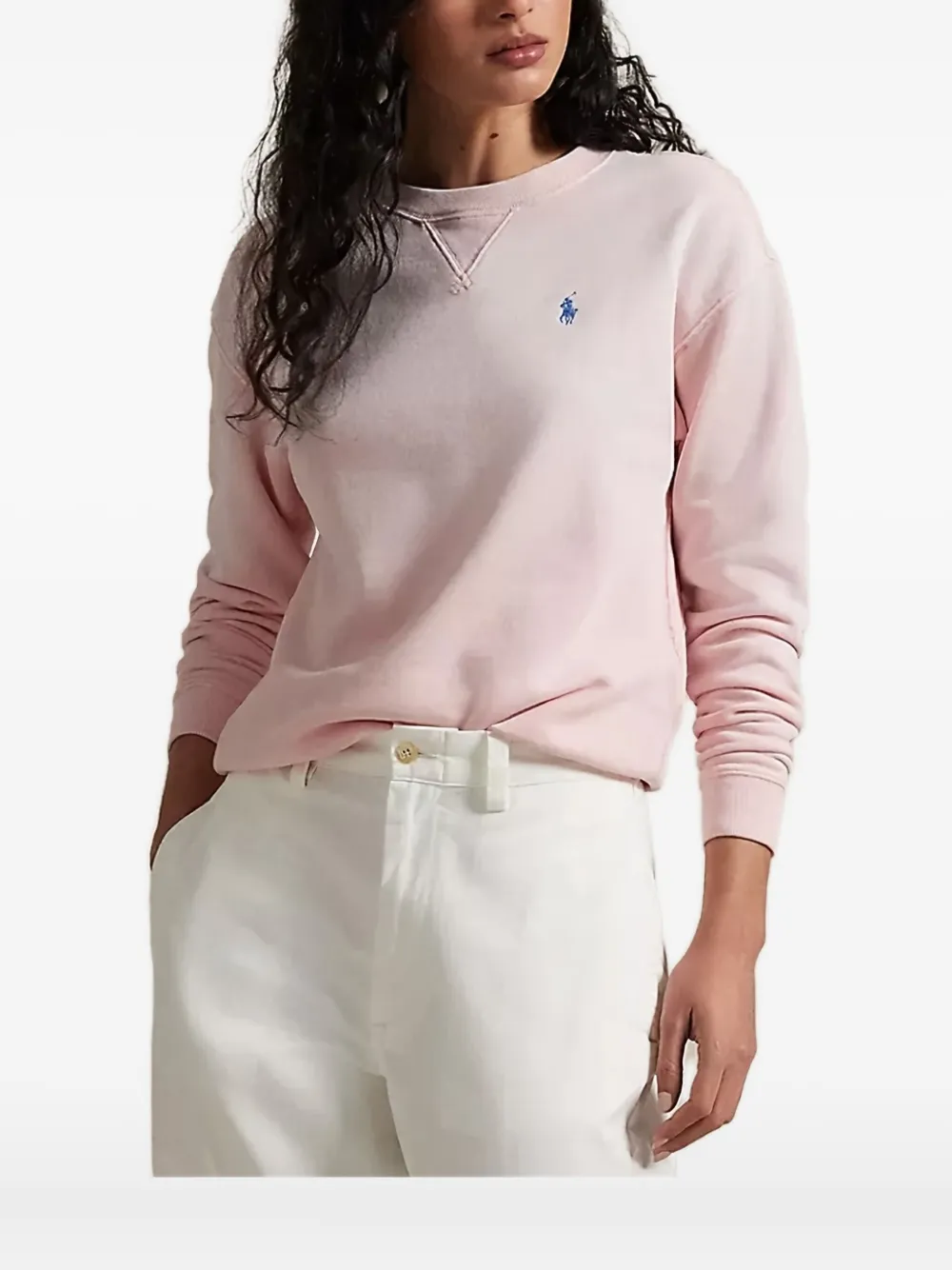 crew-neck sweatshirt
