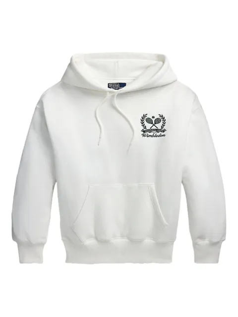 Polo Ralph Lauren x Wimbledon logo-embroidered hoodie
