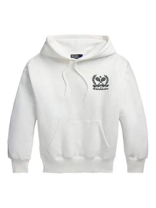 X Wimbledon hoodie à logo brodé - Polo Ralph Lauren - Modalova
