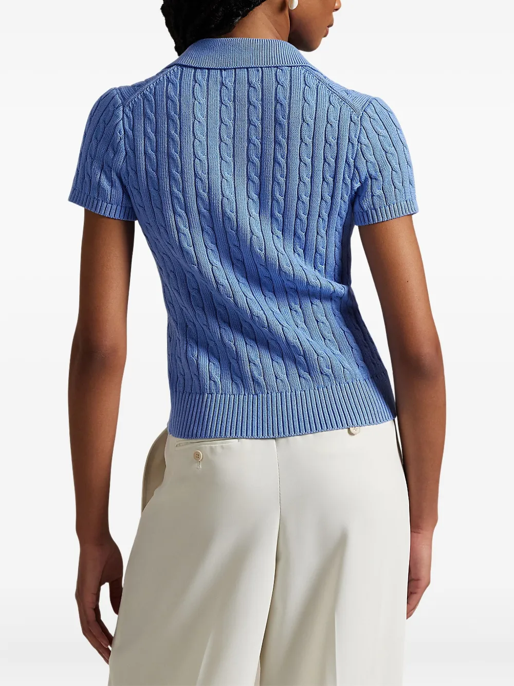 Polo Ralph Lauren Kabelgebreid vest Blauw