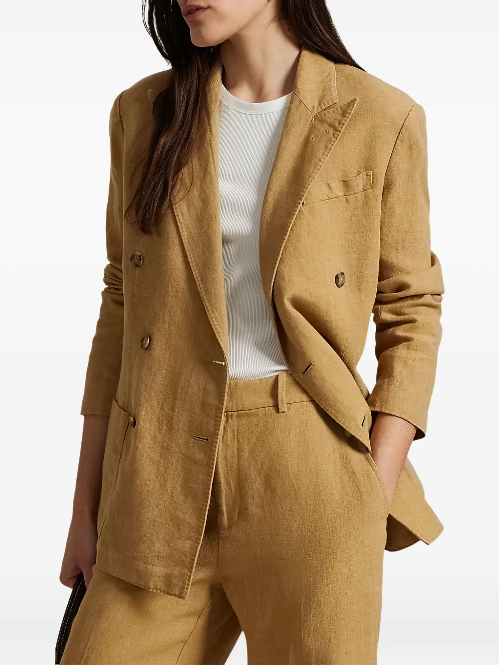 Shop Polo Ralph Lauren Double-breasted Blazer