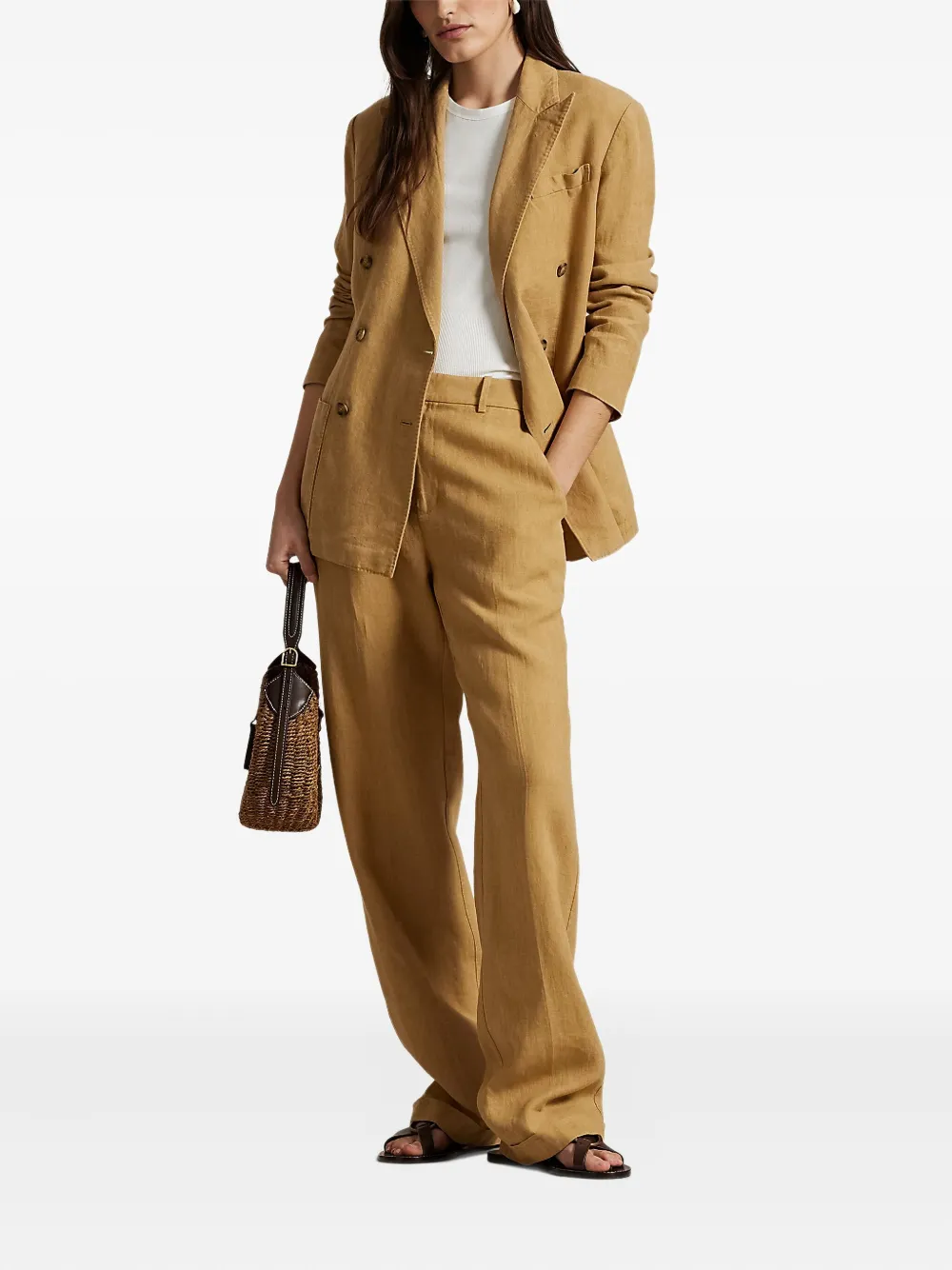 Shop Polo Ralph Lauren Double-breasted Blazer