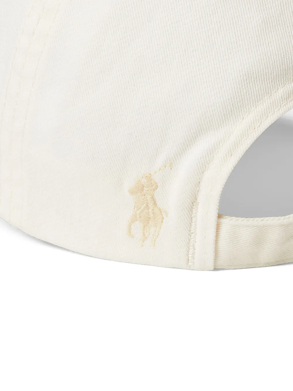 Polo Ralph Lauren Honkbalpet met geborduurd logo Wit