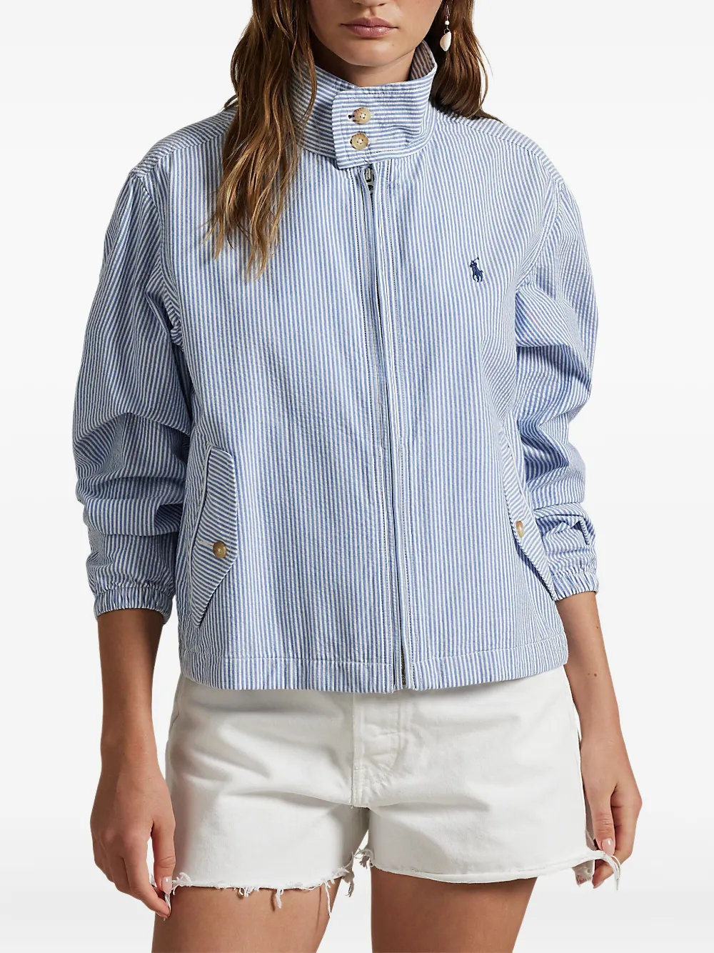 Polo Ralph Lauren Gestreept jack Blauw
