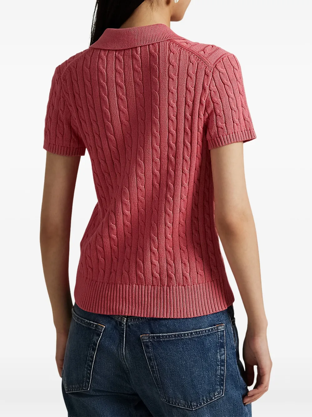 Polo Ralph Lauren Kabelgebreid vest Roze