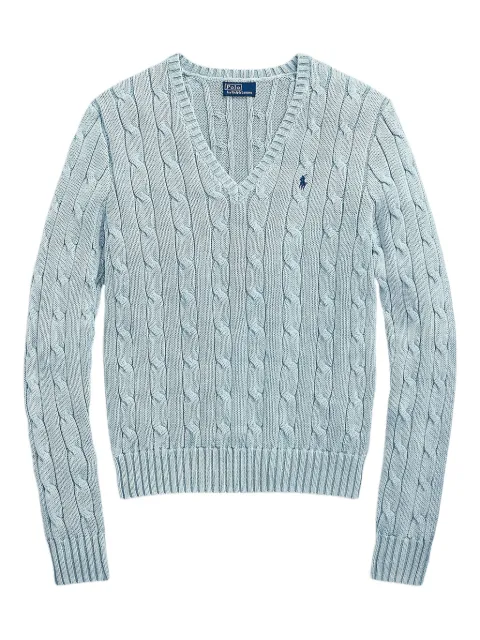 Polo Ralph Lauren cable-knit V-neck sweater