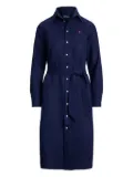 Polo Ralph Lauren button-down belted shirtdress - Blue