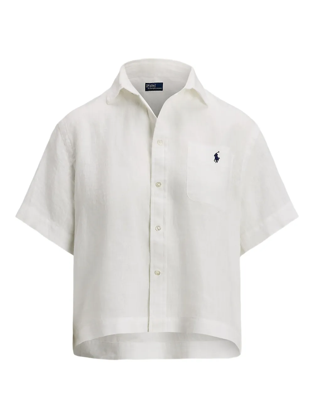Shop Polo Ralph Lauren Polo Pony-embroidered Shirt