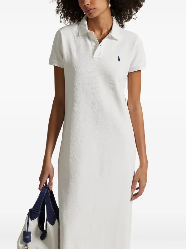 MARK&LONA ホワイト ポロワンピース Polo Ralph Lauren ポロワンピース | ホワイト | FARFETCH JP