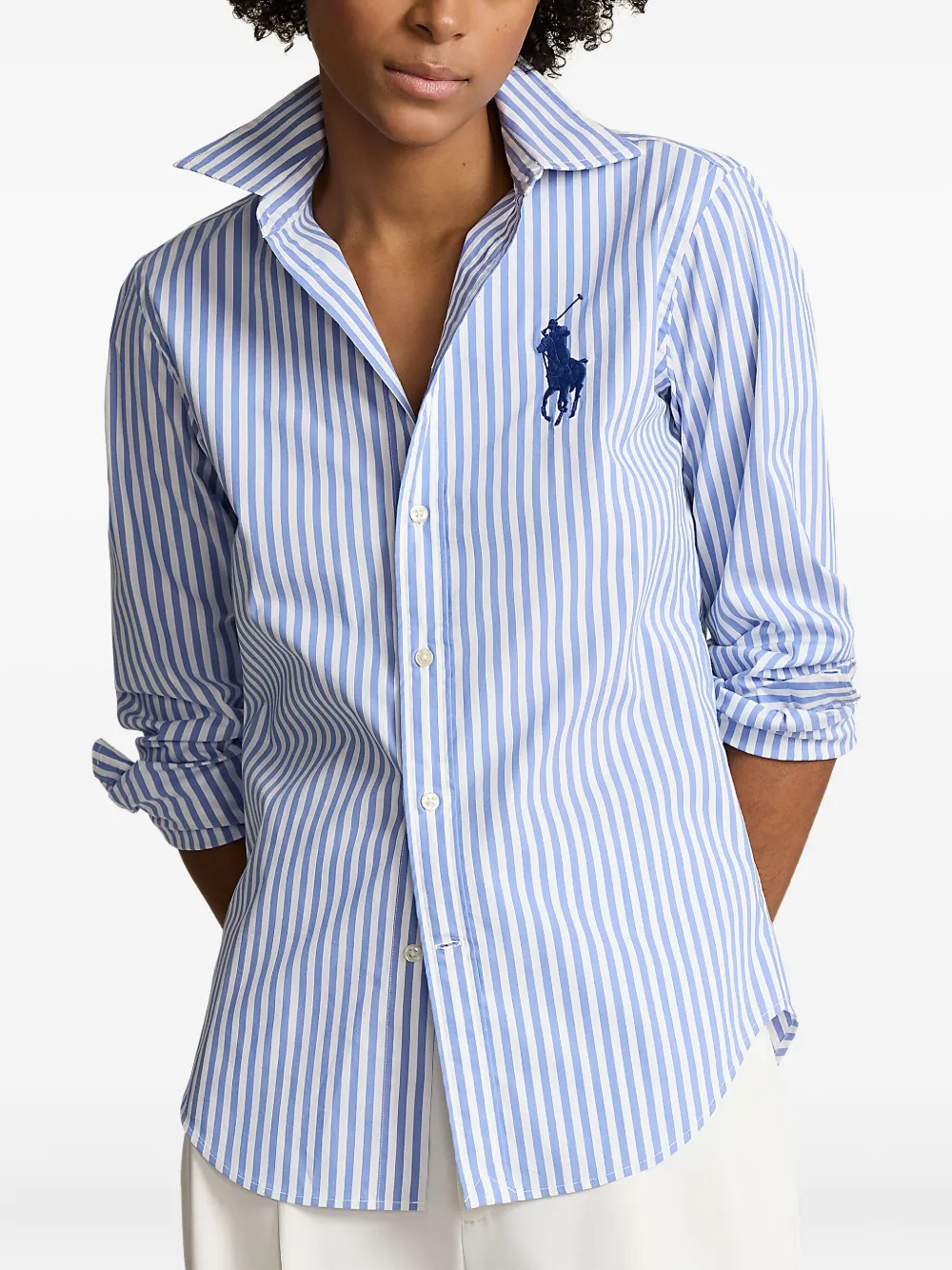 Polo Ralph Lauren Gestreepte blouse Blauw