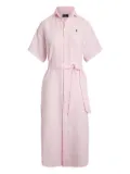 Polo Ralph Lauren linen short sleeve dress - Pink