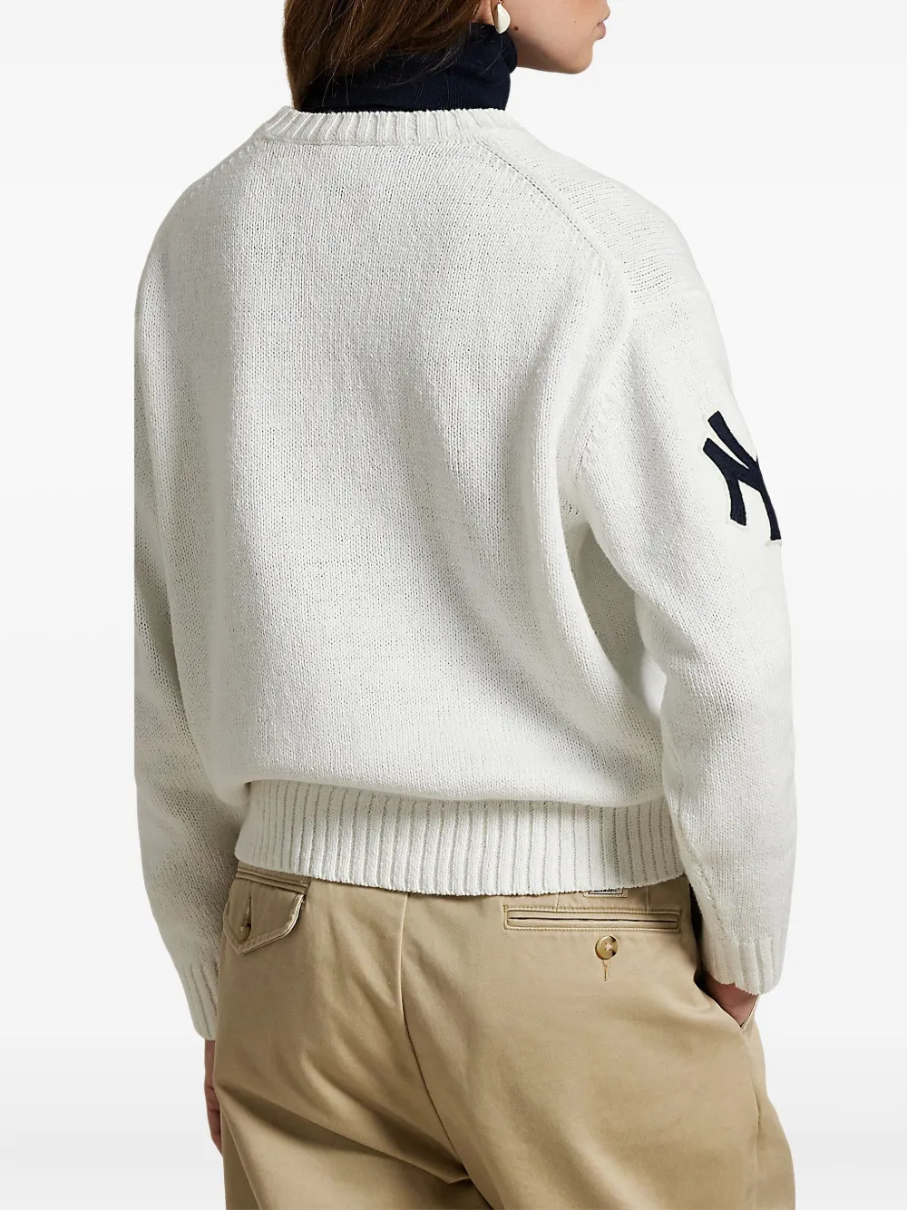 Polo Ralph Lauren Sweater met ronde hals Wit