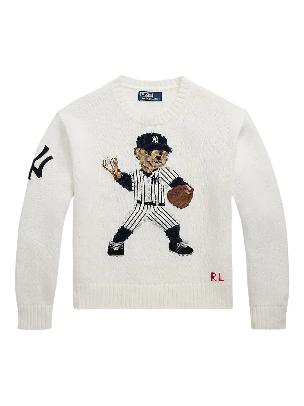 Polo Ralph Lauren Sweater met ronde hals Wit