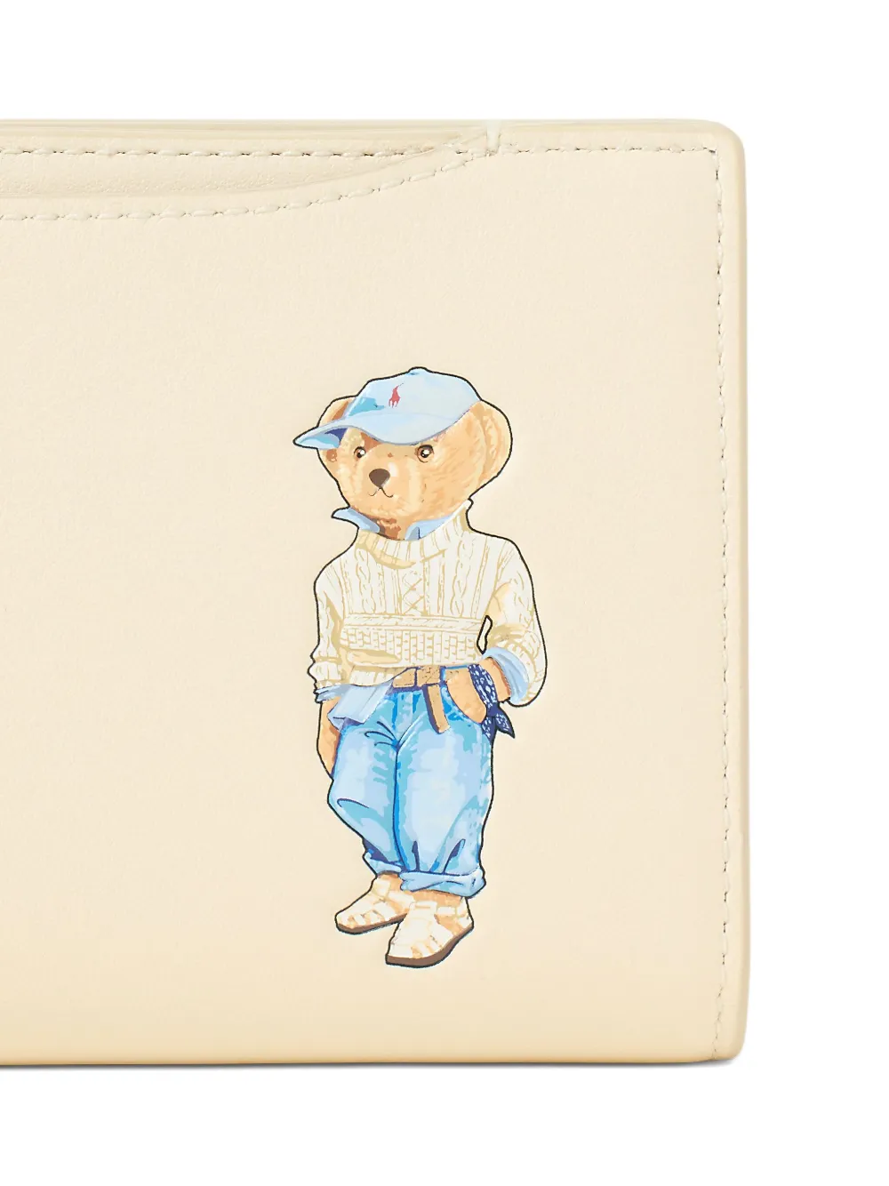 Polo Ralph Lauren Polo Bear portemonnee Beige