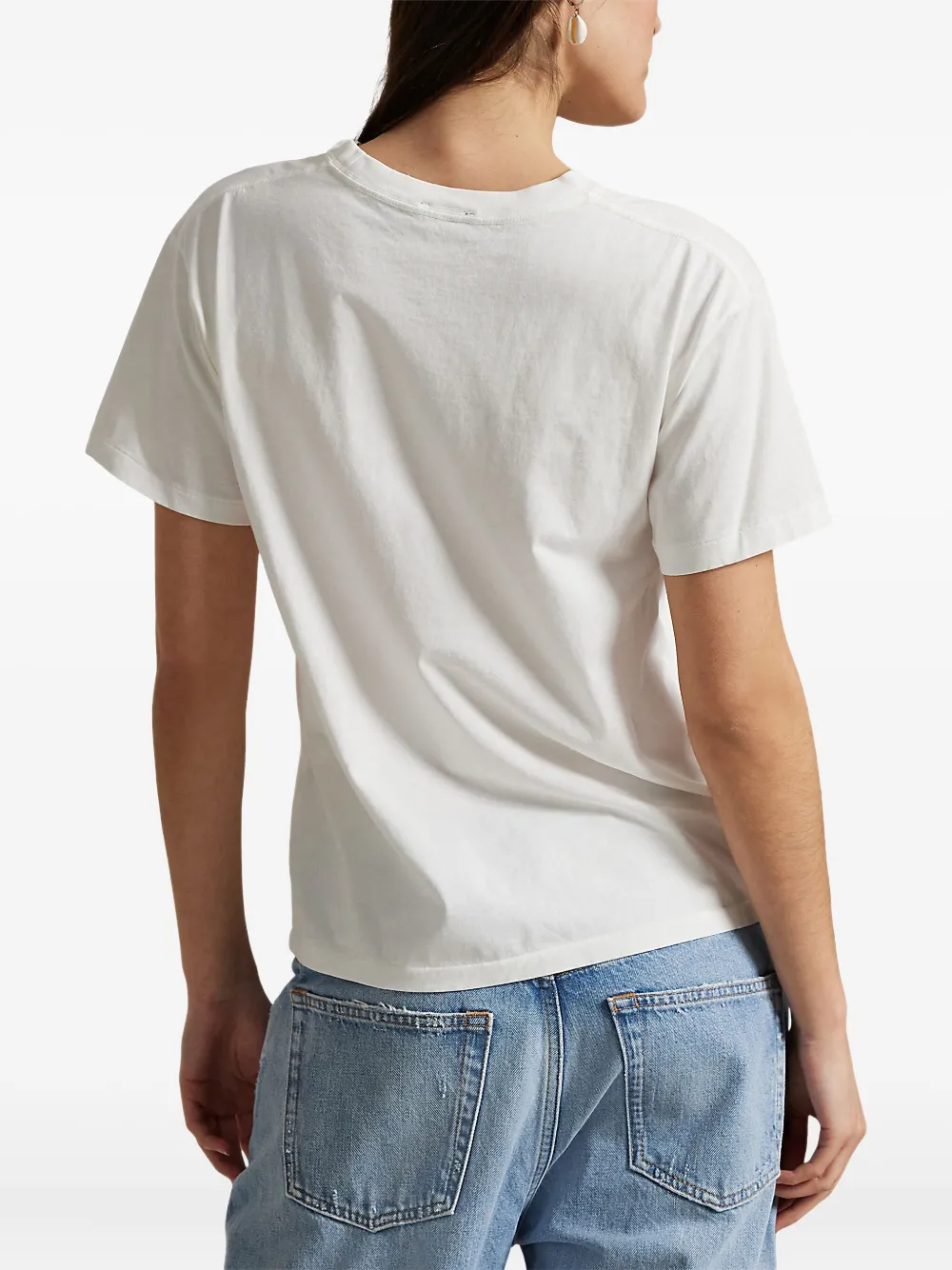 Polo Ralph Lauren T-shirt met logoprint Wit