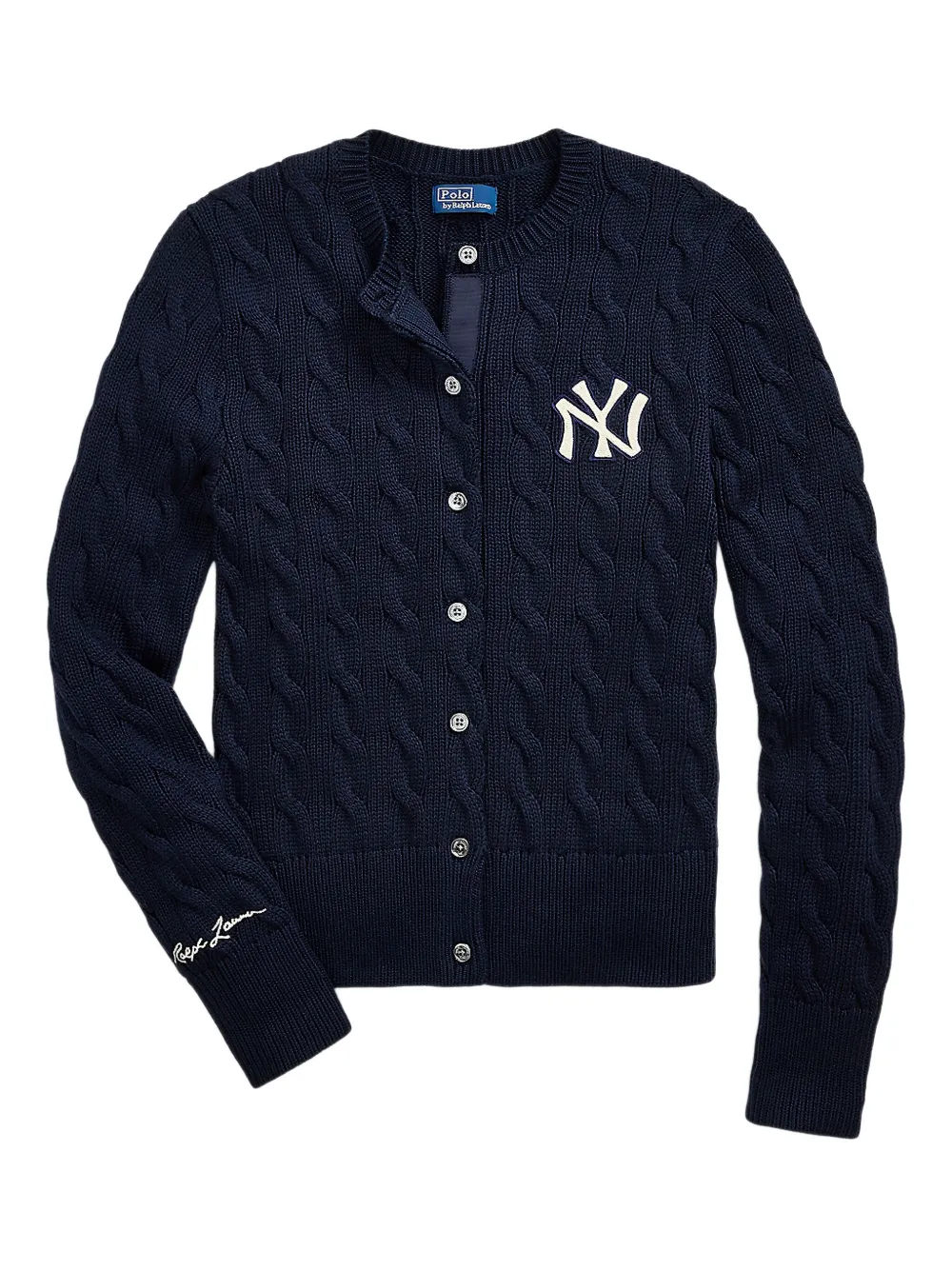 Polo Ralph Lauren Cotton Cardigan In Blue
