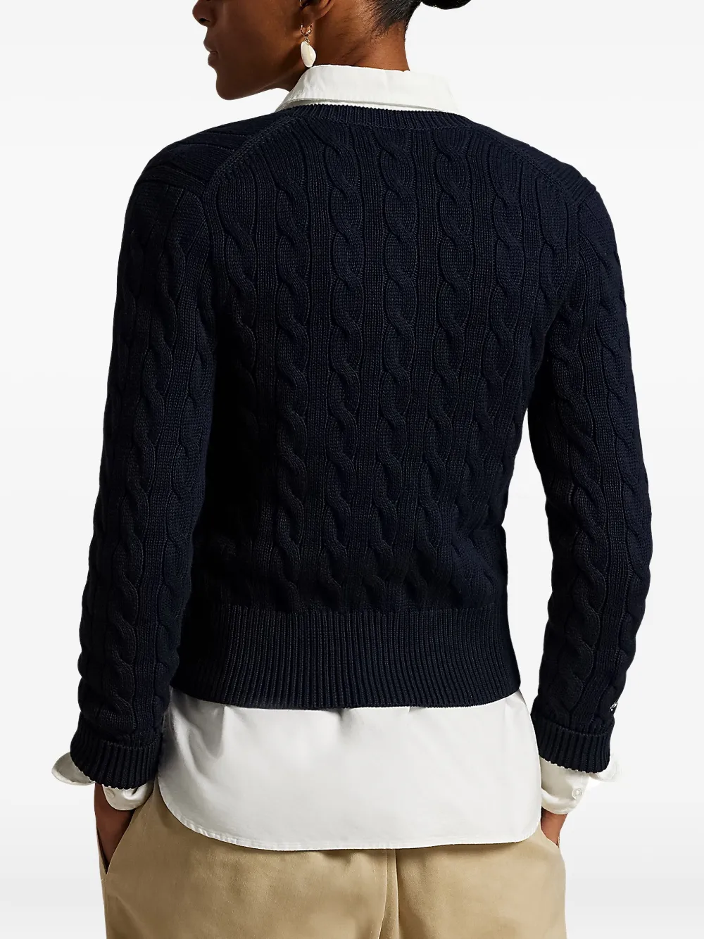 Polo Ralph Lauren Cotton Cardigan In Blue