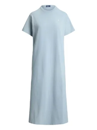 【POLO RALPH LAUREN】 Cotton shirt dress Cotton shirt dress in blue - Polo Ralph Lauren | Mytheresa
