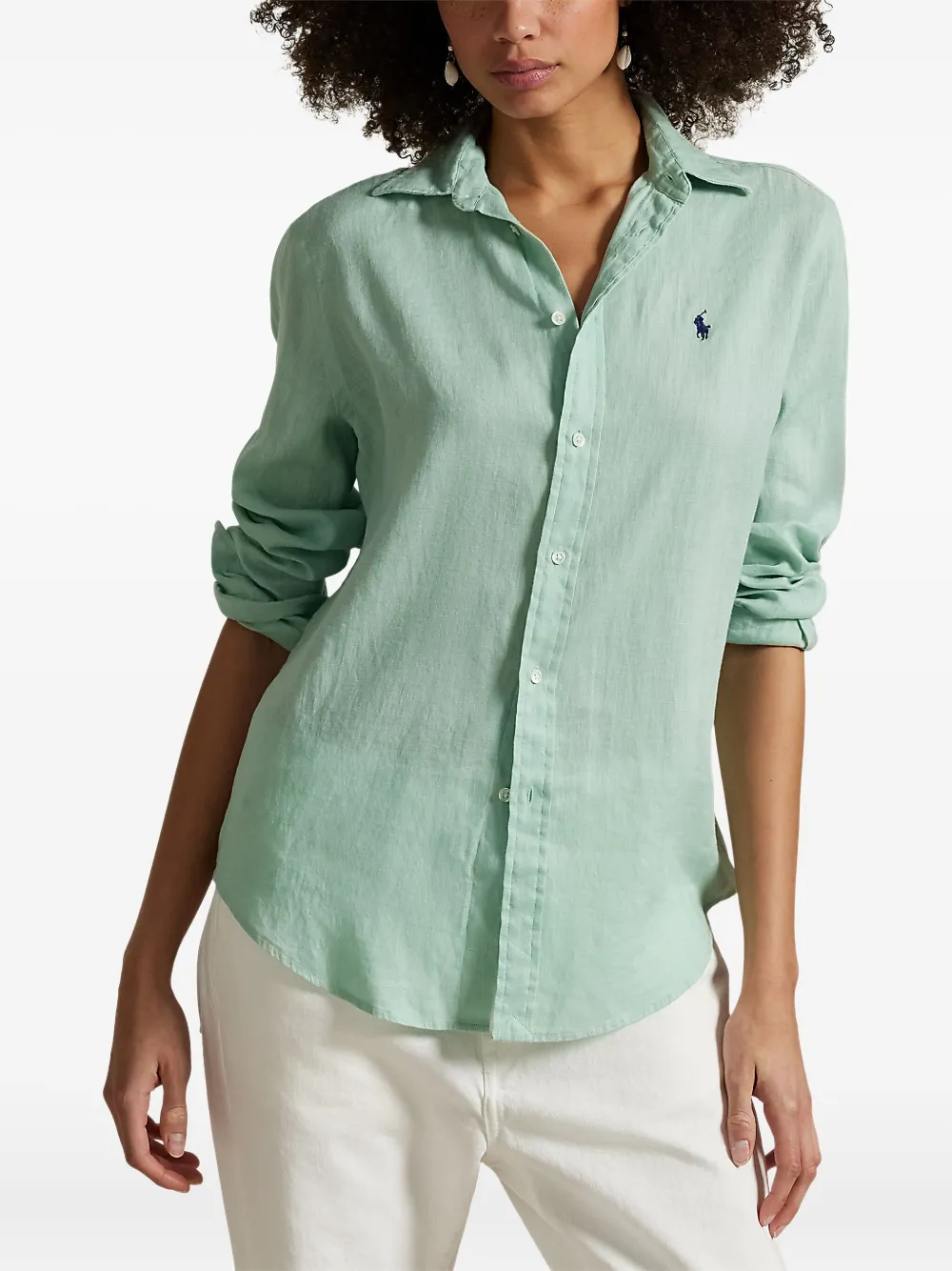 Polo Ralph Lauren Shirt met borduurwerk Groen