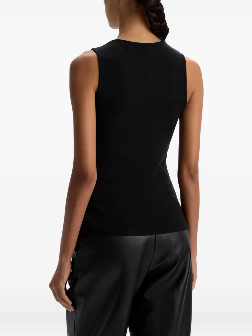 12 STOREEZ Tanktop met logo Zwart