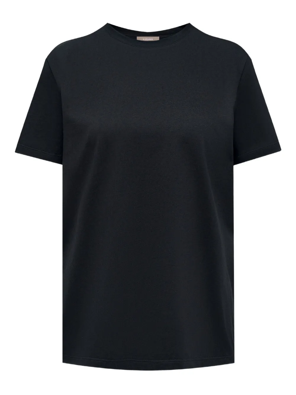 12 STOREEZ playera de algodón | negro | Image 1