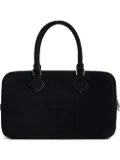 12 STOREEZ suede tote bag - Black
